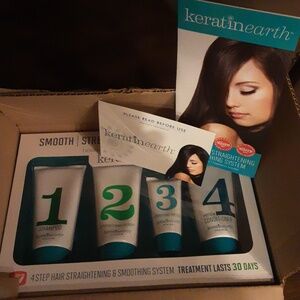 Keratinearth 4 Step Straightening & Smoothing System